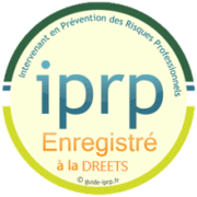 Le Bureau de la PCR est enregistré en tant qu'IPRP : Intervenant en Prévention des Risques Professionnels